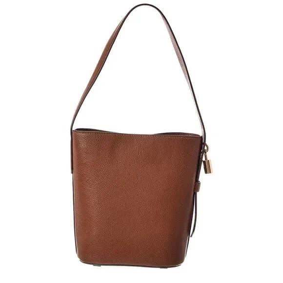 Marc Jacobs Leather Bucket Bag, Brown - Picture 2 of 4